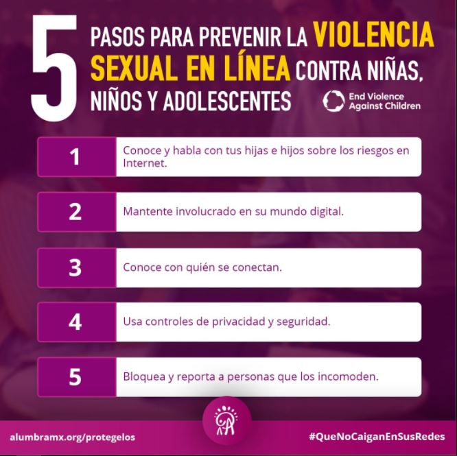 Vive Fissep Cinco Consejos Para Prevenir La Violencia Sexual En Línea 1233